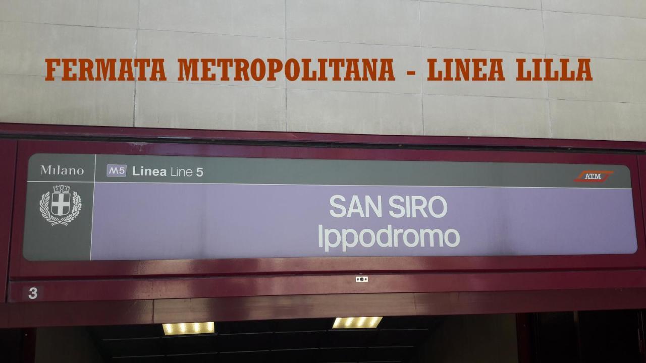 Appartamento San Siro Milano Dış mekan fotoğraf